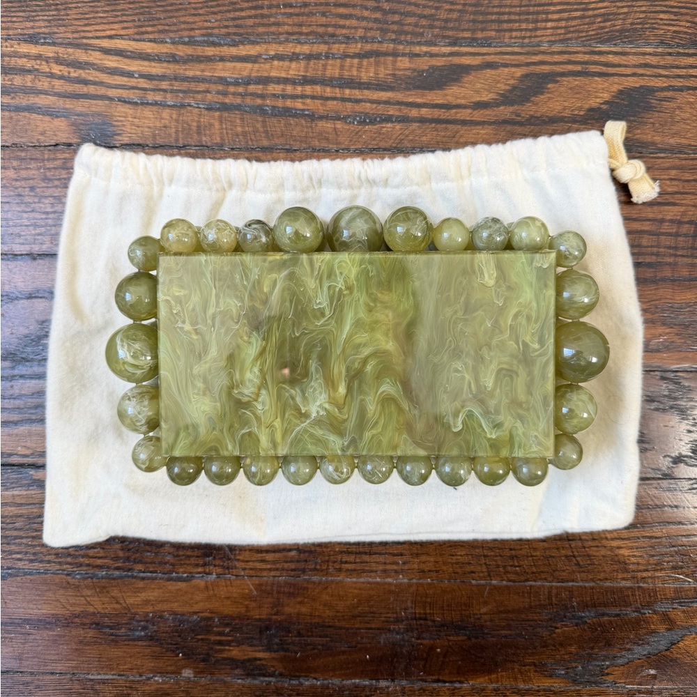 Cult Gaia Eos Box Clutch in Fatigue - Picture 2 of 4